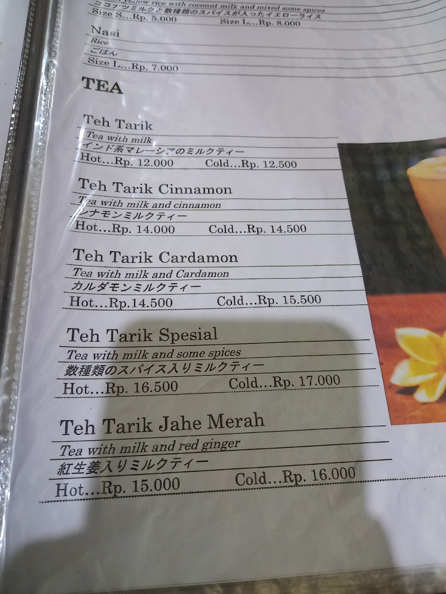 Warung Bunana Menu - Image 6
